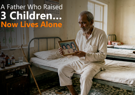 A Father Who Raised 3 Children… Now Lives Alone