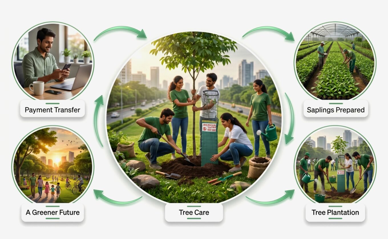 What Happens After You Donate for 3,000 Tree Plantation