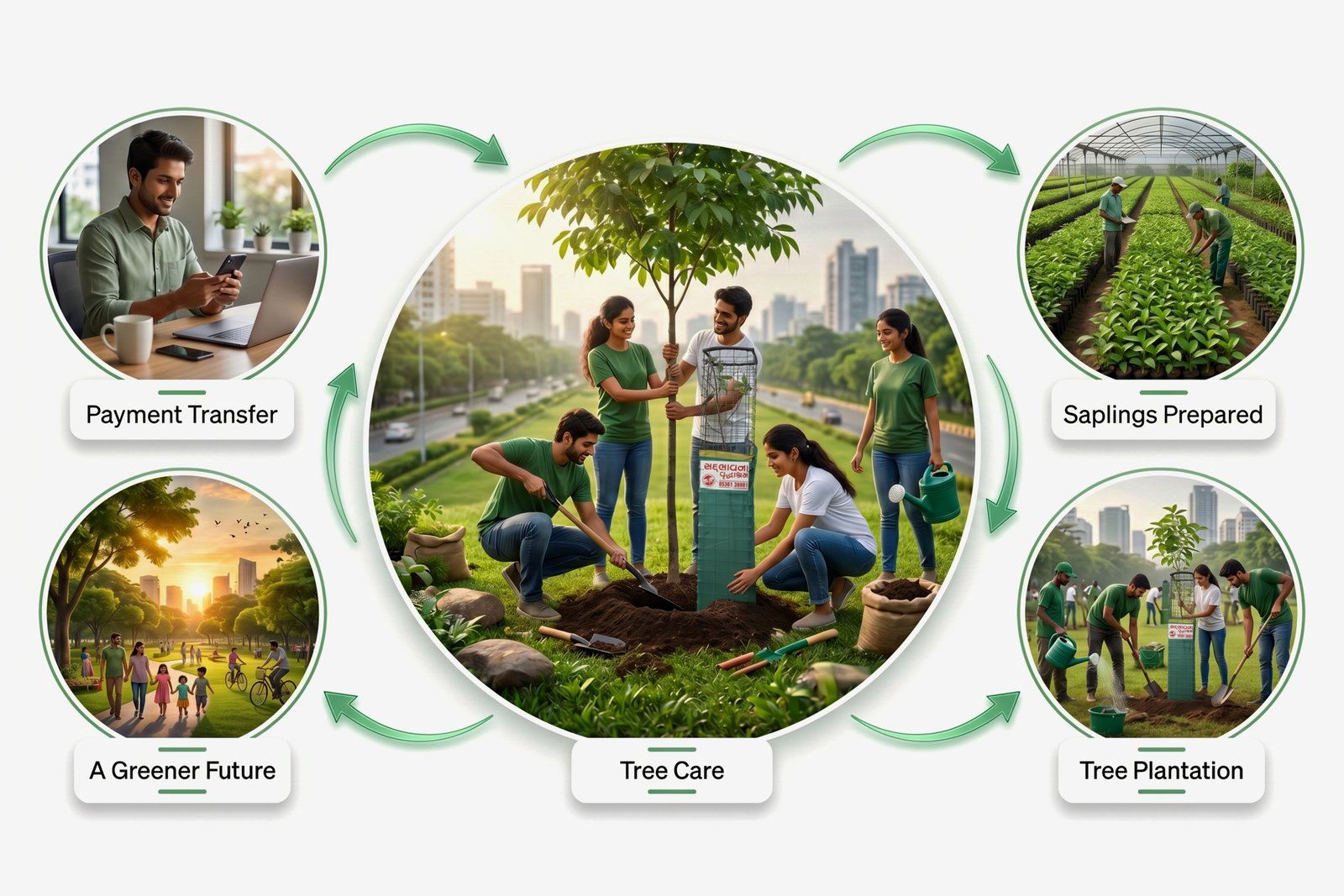 What Happens After You Donate for 3,000 Tree Plantation