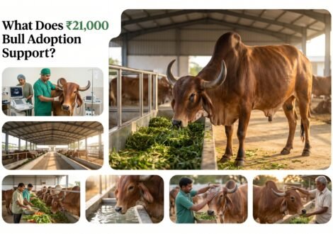 What Does ₹21,000 Bull Adoption Support