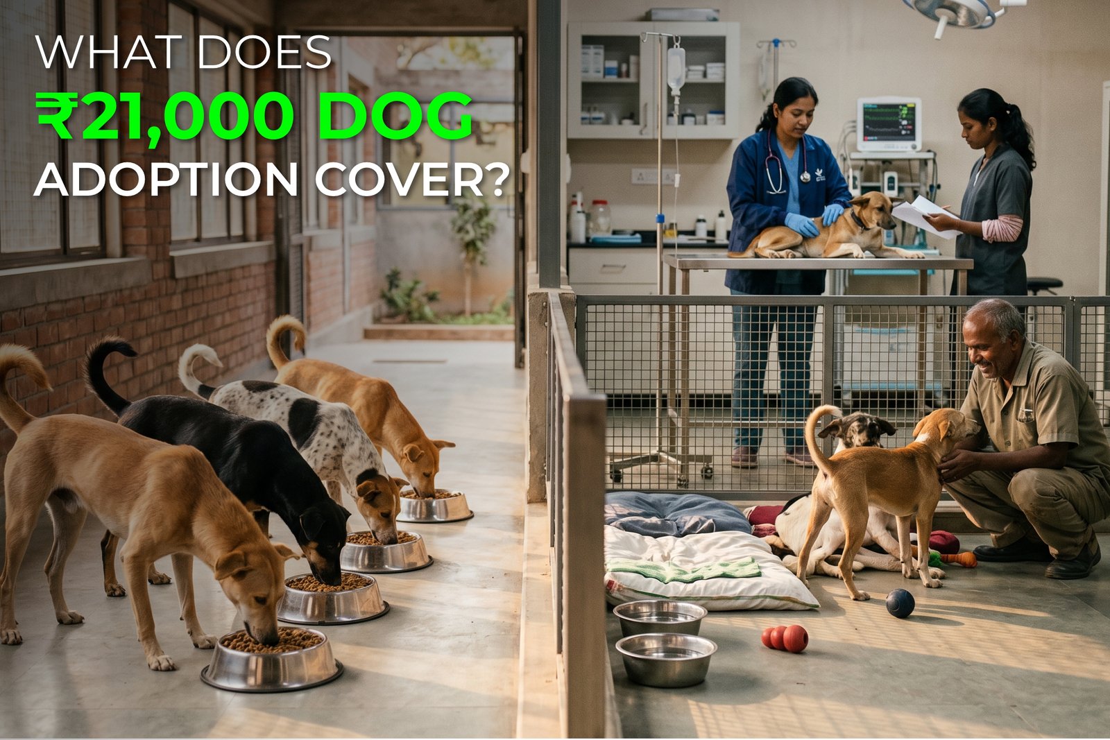 What Does ₹21,000 Dog Adoption Cover